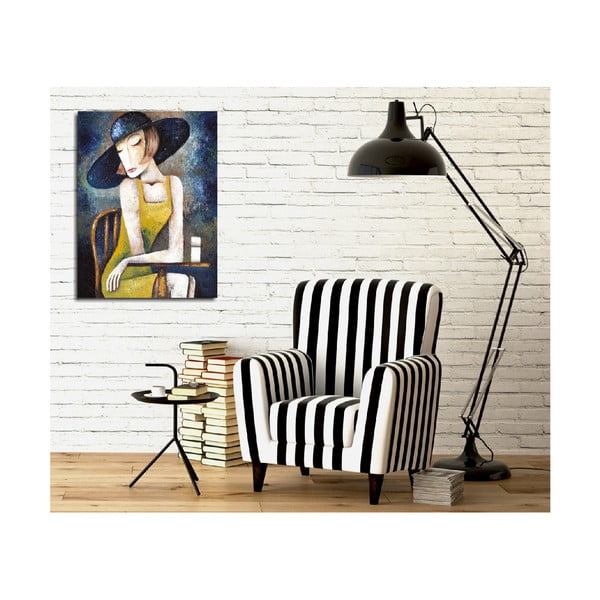 Живопис върху платно Elegance, 30 x 40 cm - Wallity-image-1