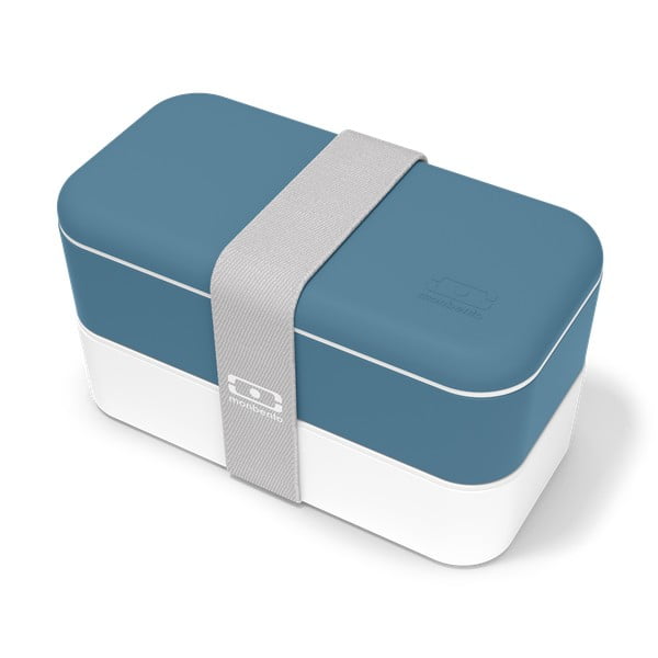 Синя кутия за закуски Original - Monbento