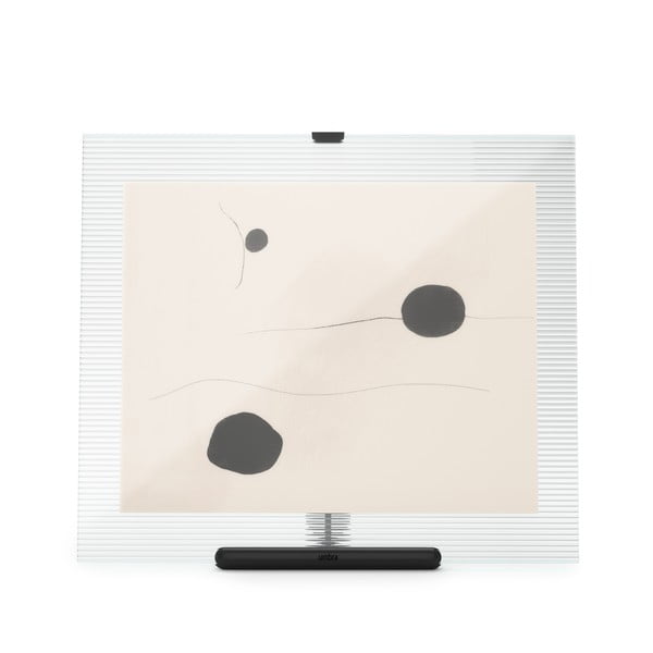 Черна стъклена стояща рамка 26x30,5 cm Flute – Umbra-image-3