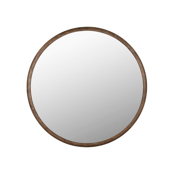 Стенно огледало масивно дърво ø 80 cm Gale – Dutchbone