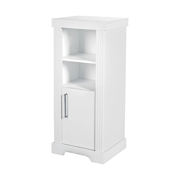 Бял детски шкаф за книги 51x115 cm Maxi - Roba