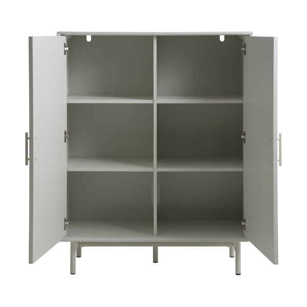 Сиво шкафче 100x125x40 cm Palma – Unique Furniture-image-3