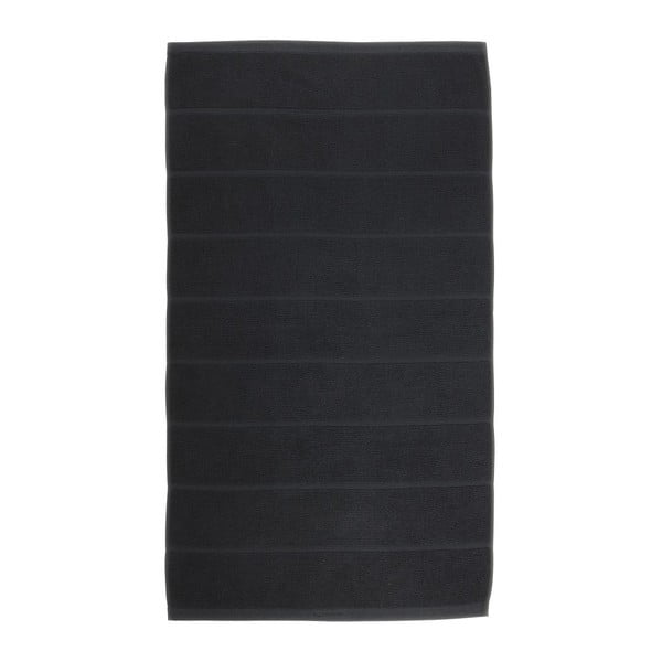 Černý ručník Aquanova Adagio, 70 x 130 cm
