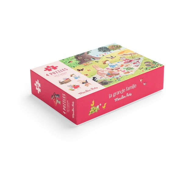 Пъзел La Grande Familie - Moulin Roty-image-1