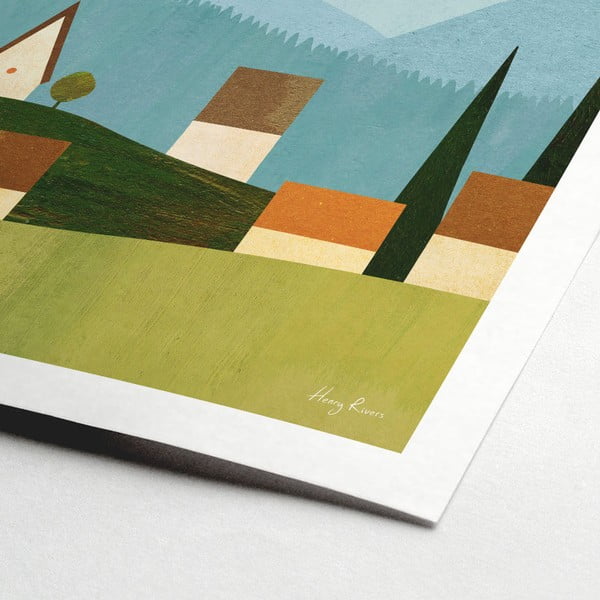 Плакат 50x70 cm Tatry - Travelposter-image-2