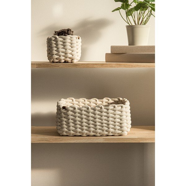 Текстилна кошница 20x15x11 cm Peach Skin S – Bigso-image-1