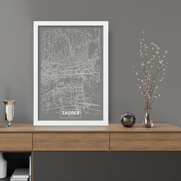 Картина 40x55 cm Zagreb – Wallity-image-1