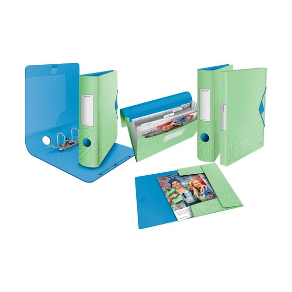 Зелено куфарче с отделения - Leitz-image-4