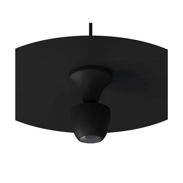 Черно висящо осветително тяло, височина 150 cm Poppins - SULION-image-3