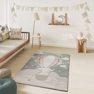 Зелен и бежов детски килим 120x170 cm Clown – Universal