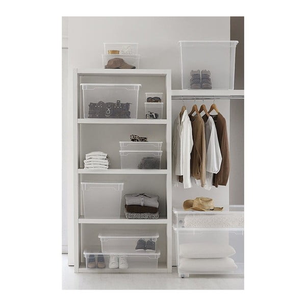 Пластмасова кутия за съхранение с капак T box - Curver-image-2