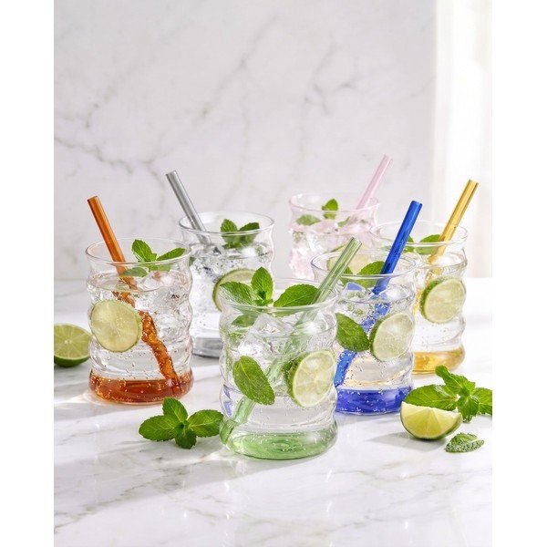 Стъклени чаши в комплект 6 бр. от боросиликатно стъкло 350 ml Volo – Vialli Design-image-1