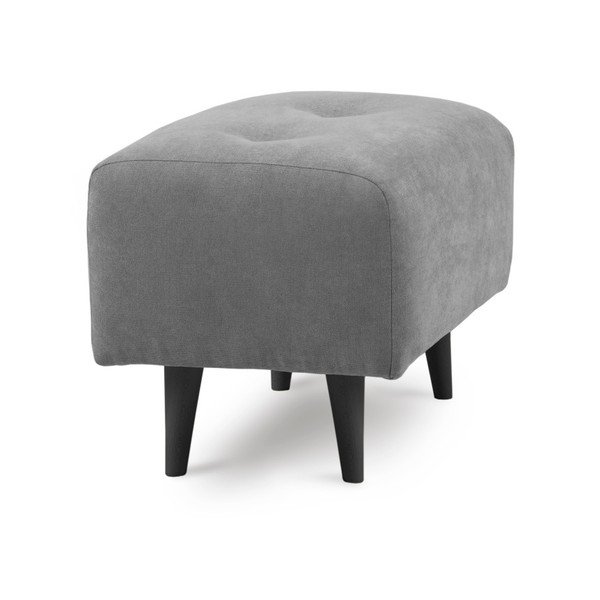 Сива табуретка за крака Samba - Kooko Home-image-4