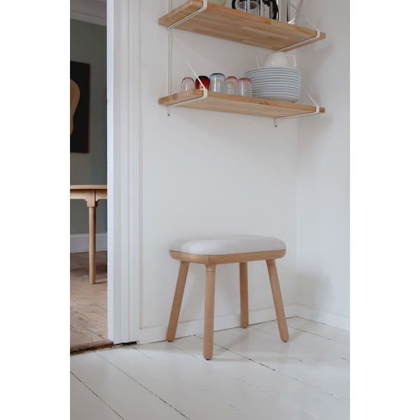 Стол в бял и естествен цвят Paff Tall – UMAGE-image-4