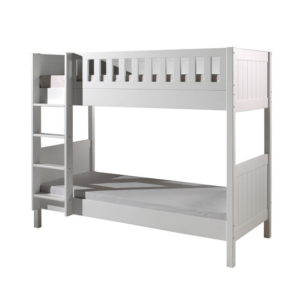 Бяло детско двуетажно легло , 210 x 100 cm Lewis - Vipack