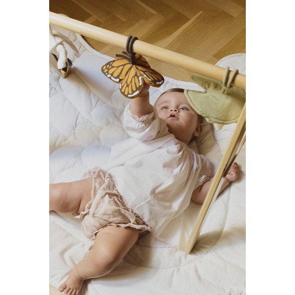 Кремаво детско килимче за игра 100x110 cm Swan – Lorena Canals-image-2