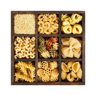 Картина върху стъкло 30x30 cm Pasta Box – Styler