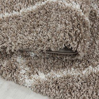 Светлокафяв кръгъл килим ø 200 cm Alvor – Ayyildiz Carpets