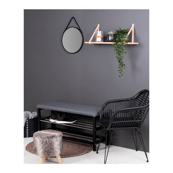 Огледало за стена ø 38 cm Trapani - House Nordic-image-3