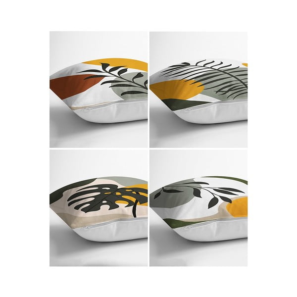 Калъфки за възглавници в комплект от 4 броя 43x43 cm - Minimalist Cushion Covers-image-1