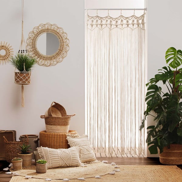 Декоративна възглавница 40x40 cm Macralina – douceur d'intérieur-image-1