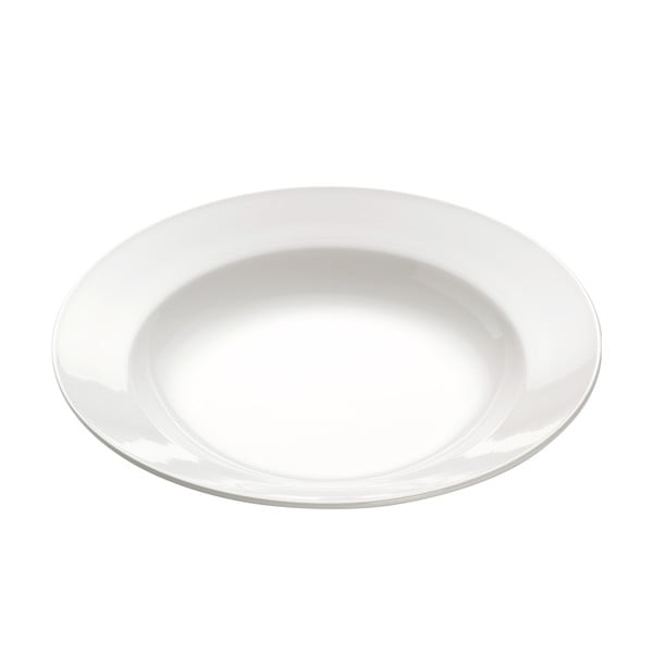 Бяла порцеланова чиния за паста Basic Bistro, ø 28 cm - Maxwell & Williams