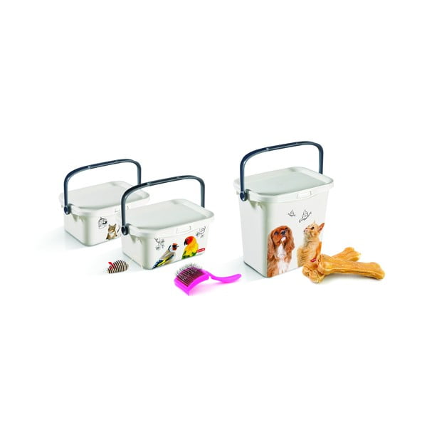 Бяла многофункционална кутия с капак , 6 л - Curver-image-2