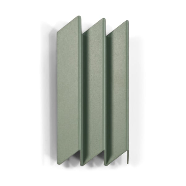 Сиво-зелена метална стенна закачалка 13 cm Sensu – Spinder Design-image-3