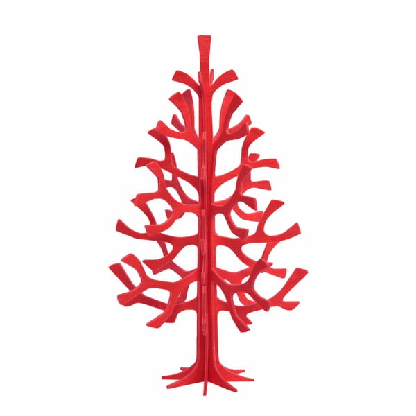Skládací pohlednice Lovi Spruce Bright Red, 12 cm