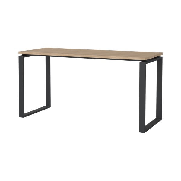 Работна маса с дъбов плот 60x150 cm Sign - Tvilum-image-3