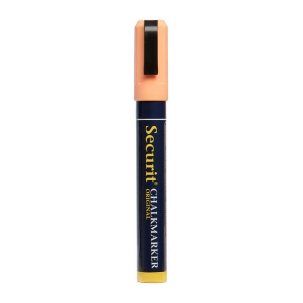 Оранжев тебеширен маркер на водна основа Liquid Chalkmarker Medium - Securit®