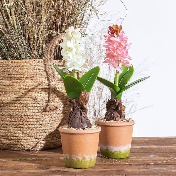 Изкуствено растение (височина 29 cm) Hyacinth – Ixia-image-1