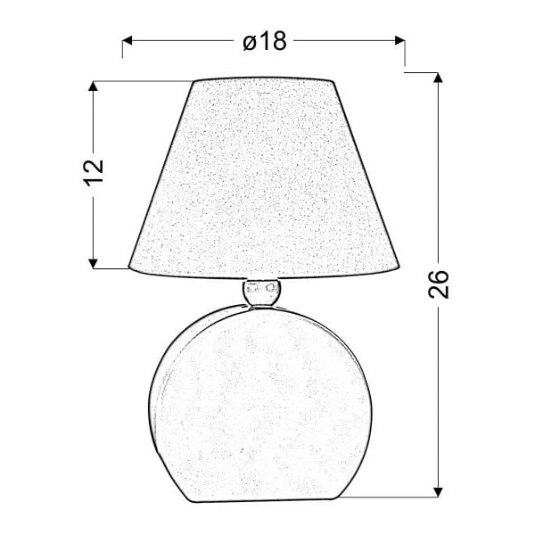 Жълта детска лампа Ofelia – Candellux Lighting-image-1