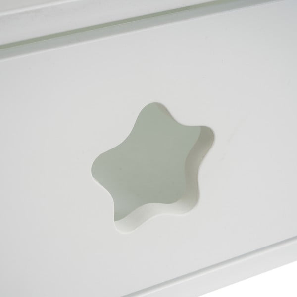 Бяло детско нощно шкафче - Casa Selección-image-2