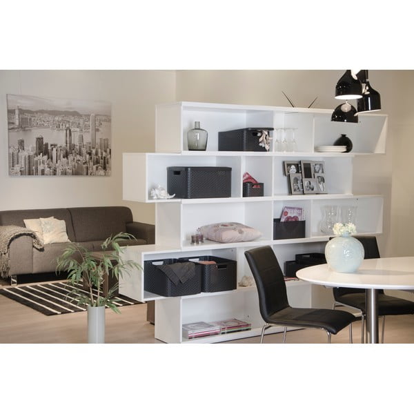 Сива пластмасова кутия за съхранение с капак 33x44,5x25 cm Style – Curver-image-2