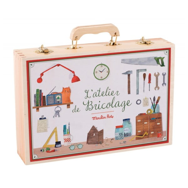 Детски функционални инструменти от истинско дърво - Moulin Roty-image-1