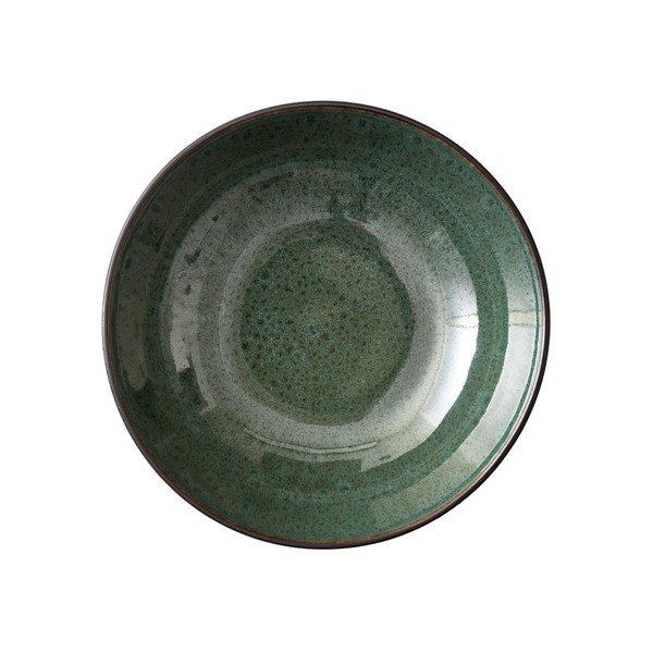 Зелена/черна глинена купа ø 30 cm Gastro Green/Black – Bitz-image-3