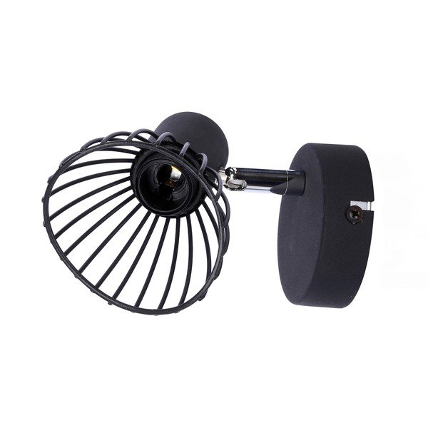 Черна стенна лампа Fly – Candellux Lighting-image-4