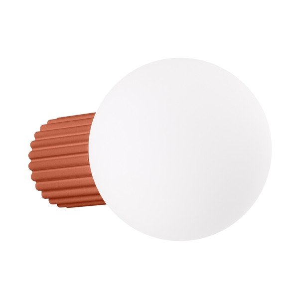 Оранжева стенна лампа ø 12 cm Orbital – Sollux