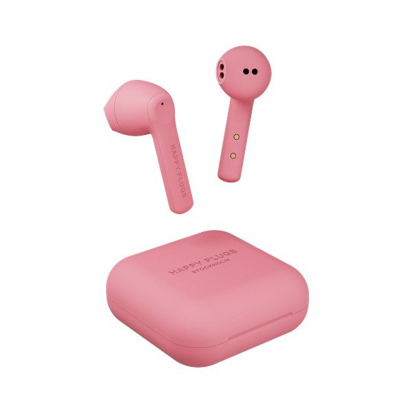 Розови безжични слушалки Air 1 Go - Happy Plugs-image-4