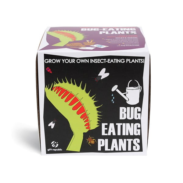 Pěstitelský set se semínky masožravé rostliny Gift Republic Bug Eating Plants