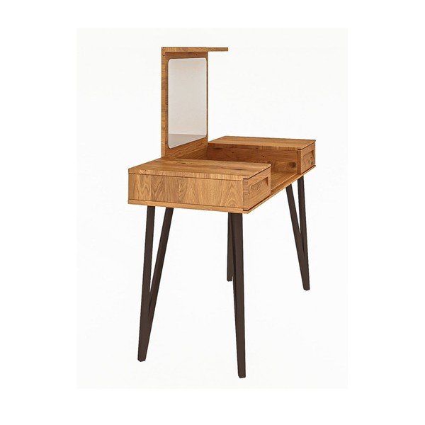 Дъбова тоалетка 120x53 cm Golo - The Beds-image-3