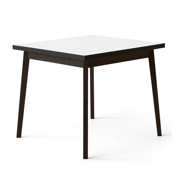 Черно-бяла сгъваема маса за хранене от дъб Hammel , 90 x 90 cm Single - Hammel Furniture