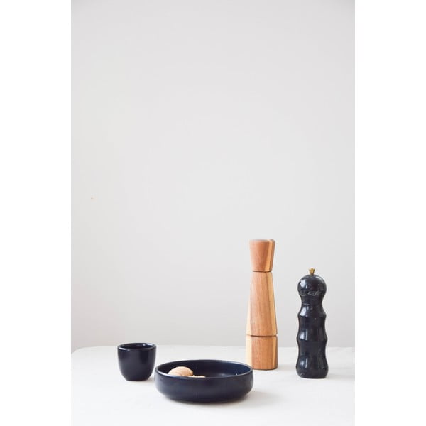 Купа за закуска от черен фаянс, ø 16 cm Luna - ÅOOMI-image-2