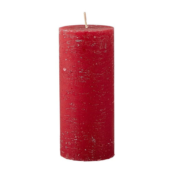 Червена свещ Konic, ⌀ 6 x 14 cm - KJ Collection