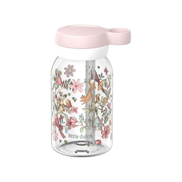 Розова пластмасова детска бутилка 450 ml Fairy Wonders – Mepal