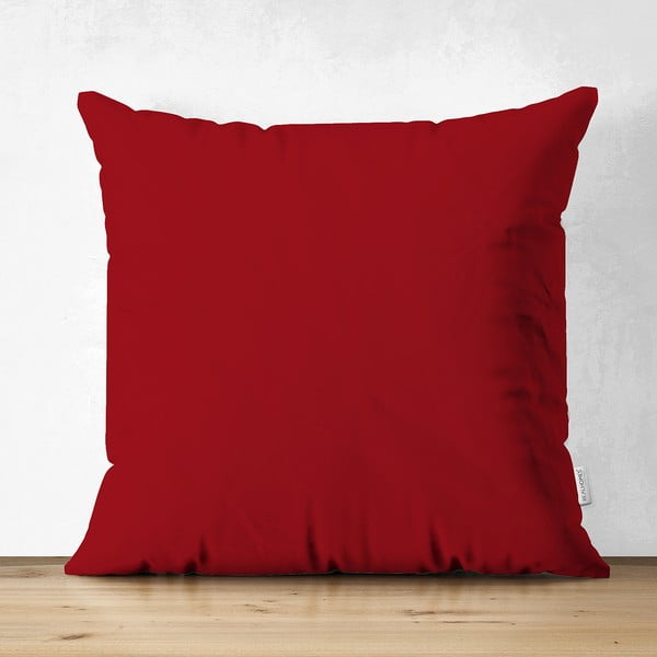 Червена калъфка за възглавница , 45 x 45 cm - Minimalist Cushion Covers