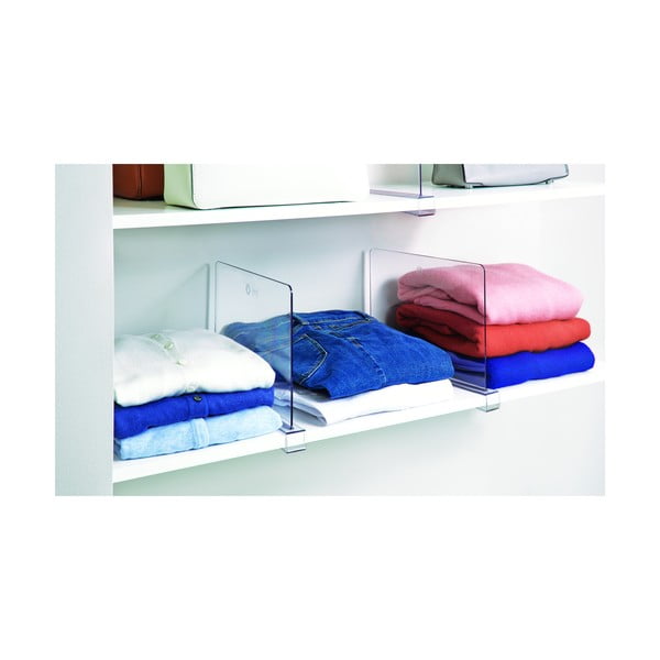 Прозрачен разделител за рафтове iDesign The Home Edit, дължина 30,9 cm - iDesign/The Home Edit-image-1