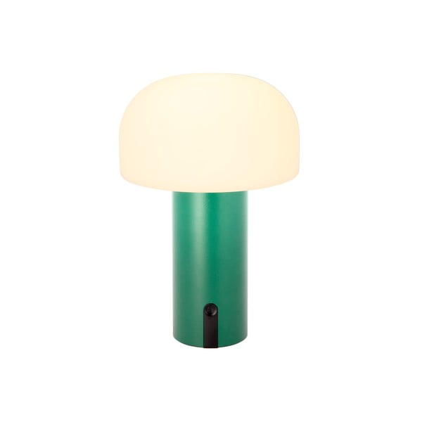 Бяло-зелена LED настолна лампа (височина 22,5 cm) Styles – Villa Collection