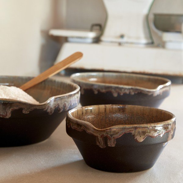 Тъмнокафява глинена купичка 870 ml Poterie – Casafina-image-1